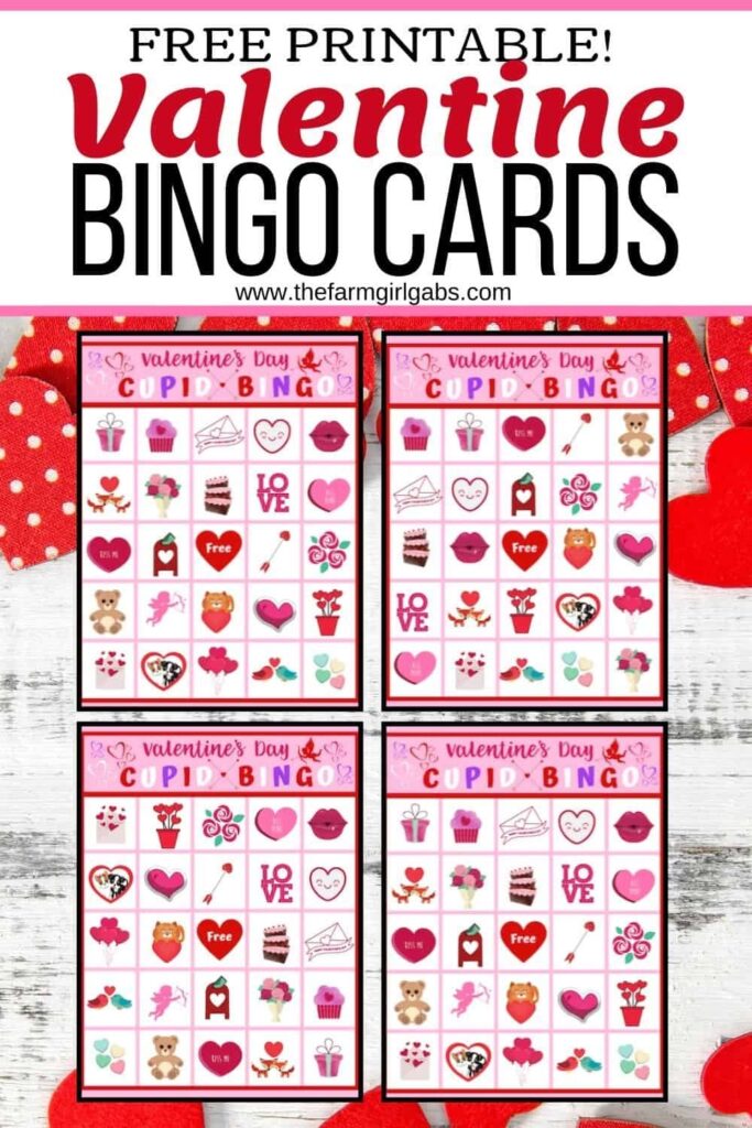 Free Printable Valentine S Day Bingo Cards Artofit