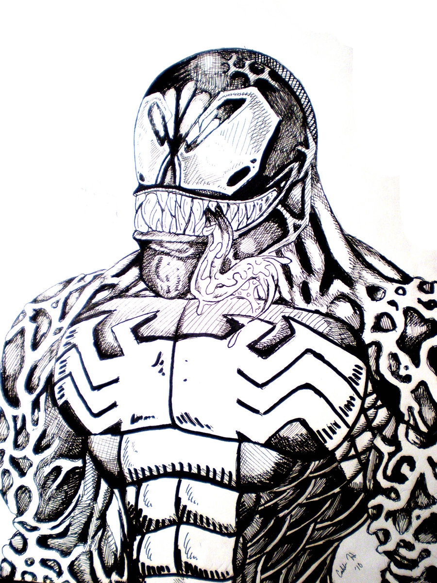 Venom Coloring Pages
