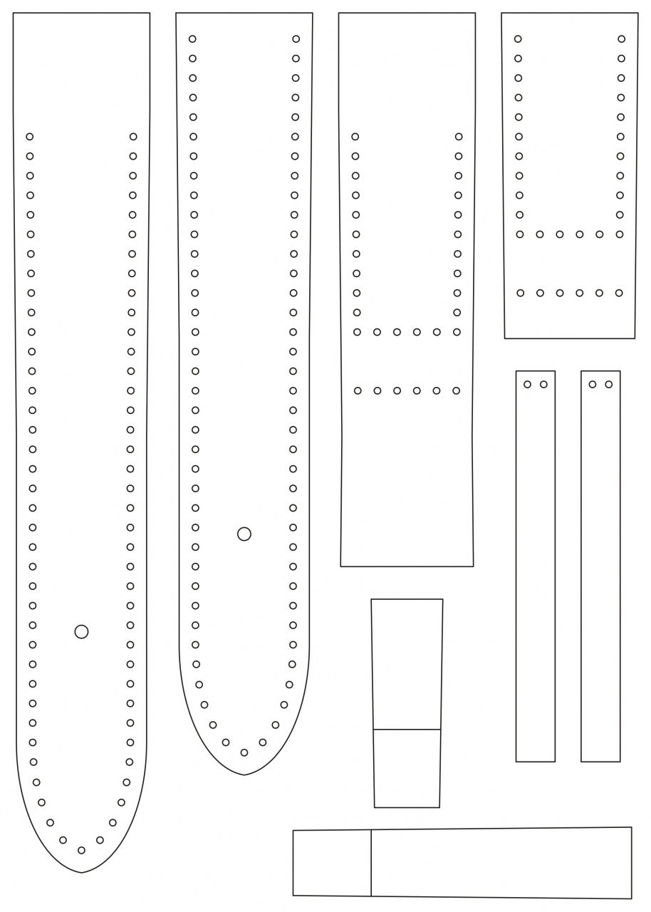 Free Printable Watch Band Template Printable New Year Banners