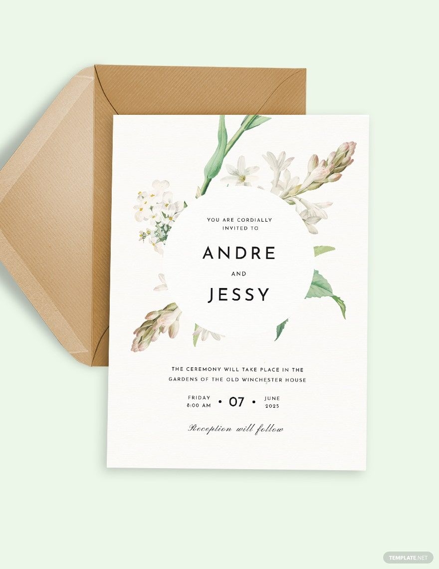 Free Printable Wedding Invitation Template Download In Word 