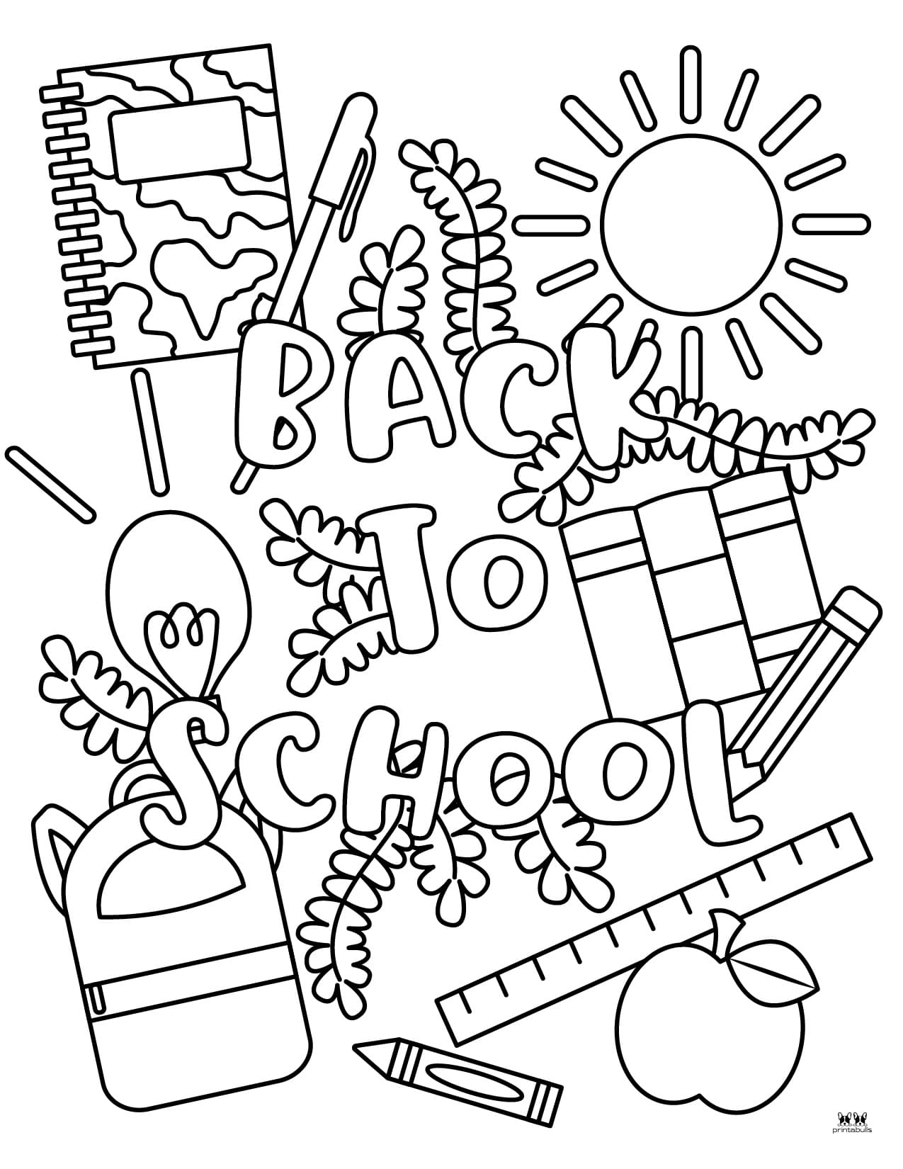 Free Printable Welcome Back Coloring Pages At Netzariyahblog Blog