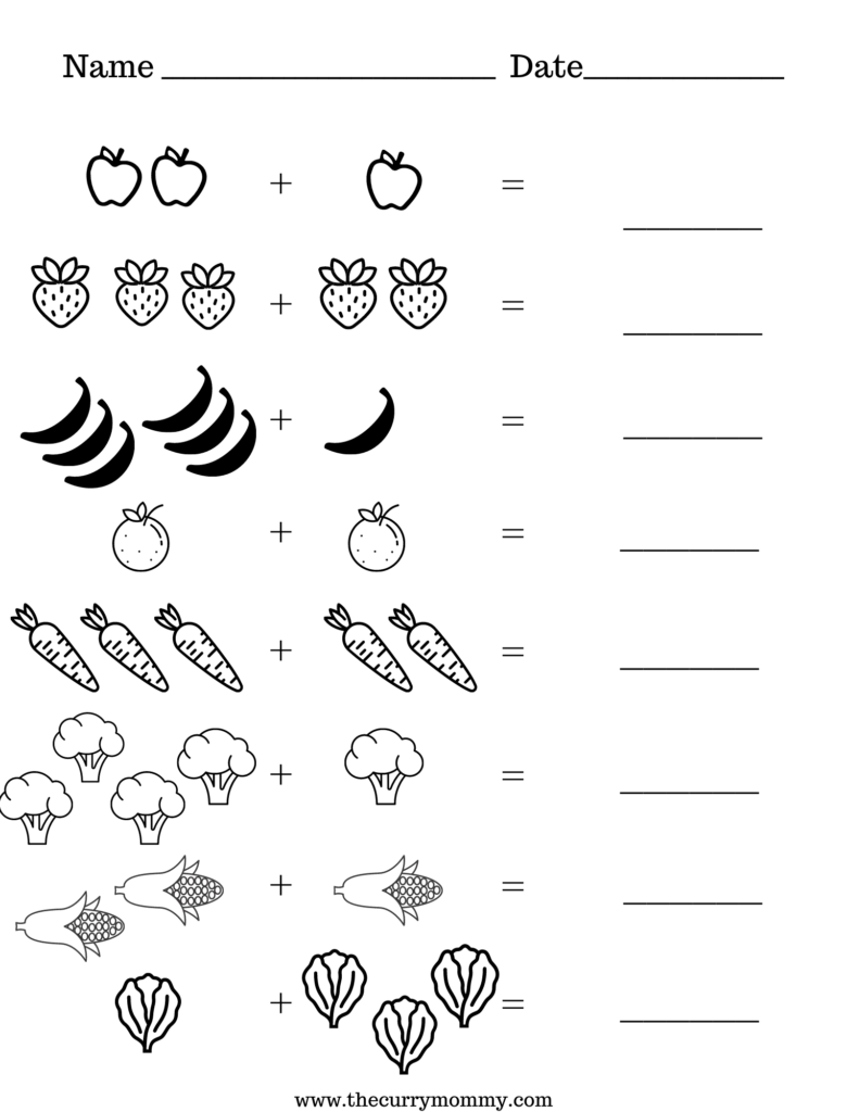 Free Printable Worksheets For Kids The Curry Mommy Worksheets Library