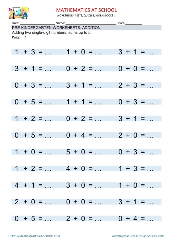 Free Printable Worksheets For Kindergarten Pdf Learning How To Read 