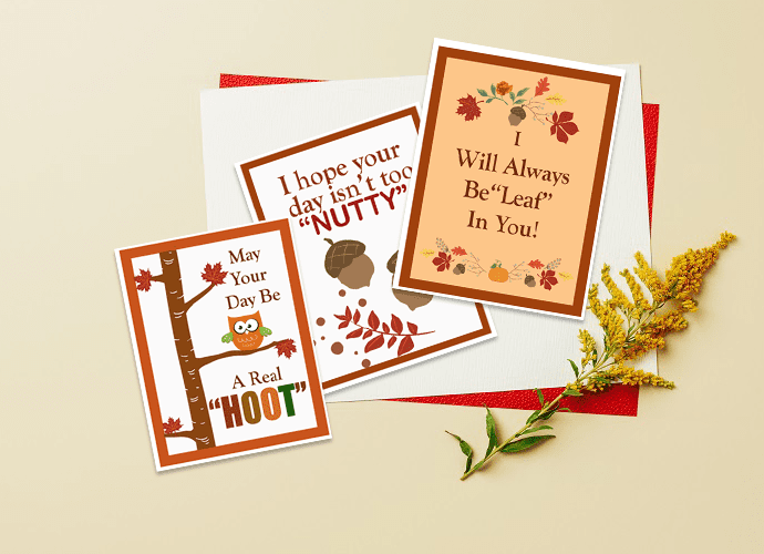 Free Printables Fall Greeting Cards For Everyone Including Kids The 