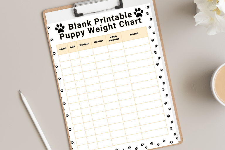 Free Puppy Vaccination Chart Printable PDF Download Form Basically Dogs