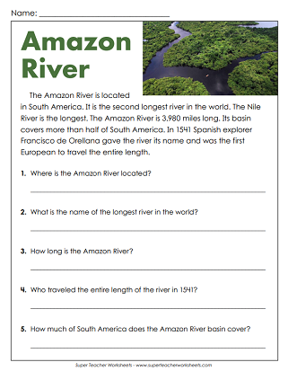 FREE Reading Comprehension Passages And Questions 4th Grade Free 