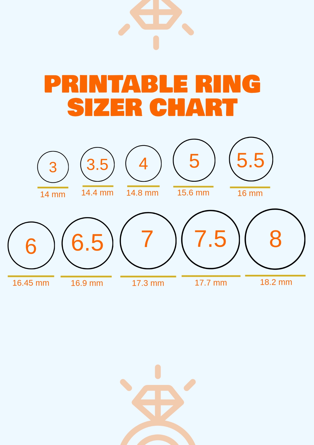 Free Ring Templates To Edit Online