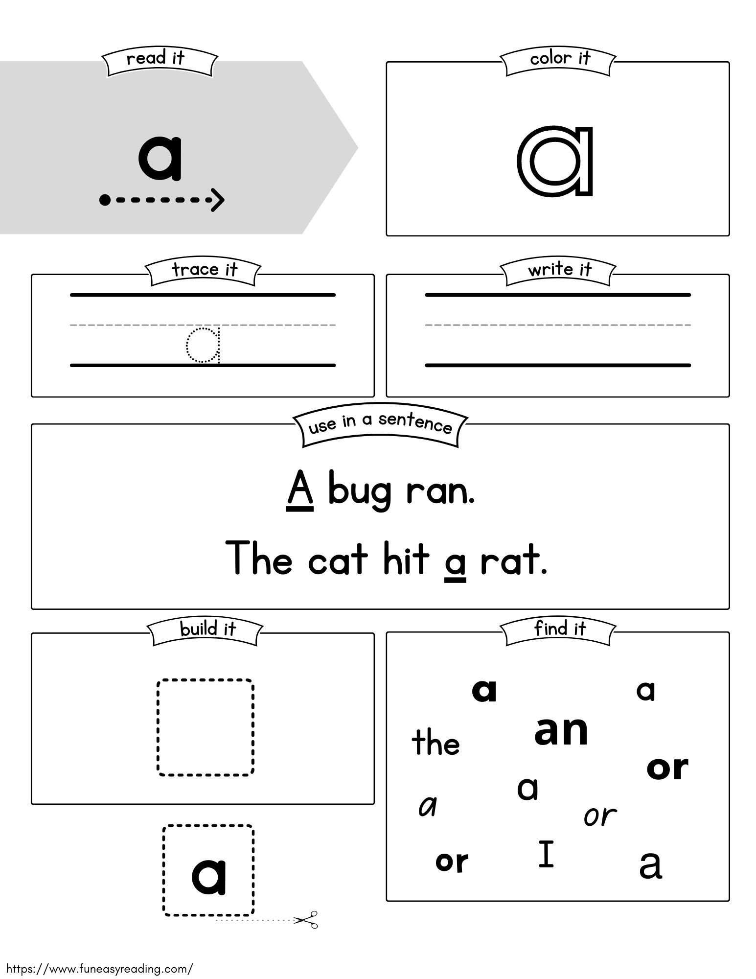 Free Sight Word Worksheets For Reading