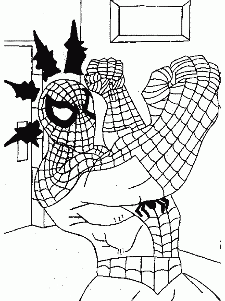 Free Spiderman Cartoon Coloring Pages Download Free Spiderman Cartoon 