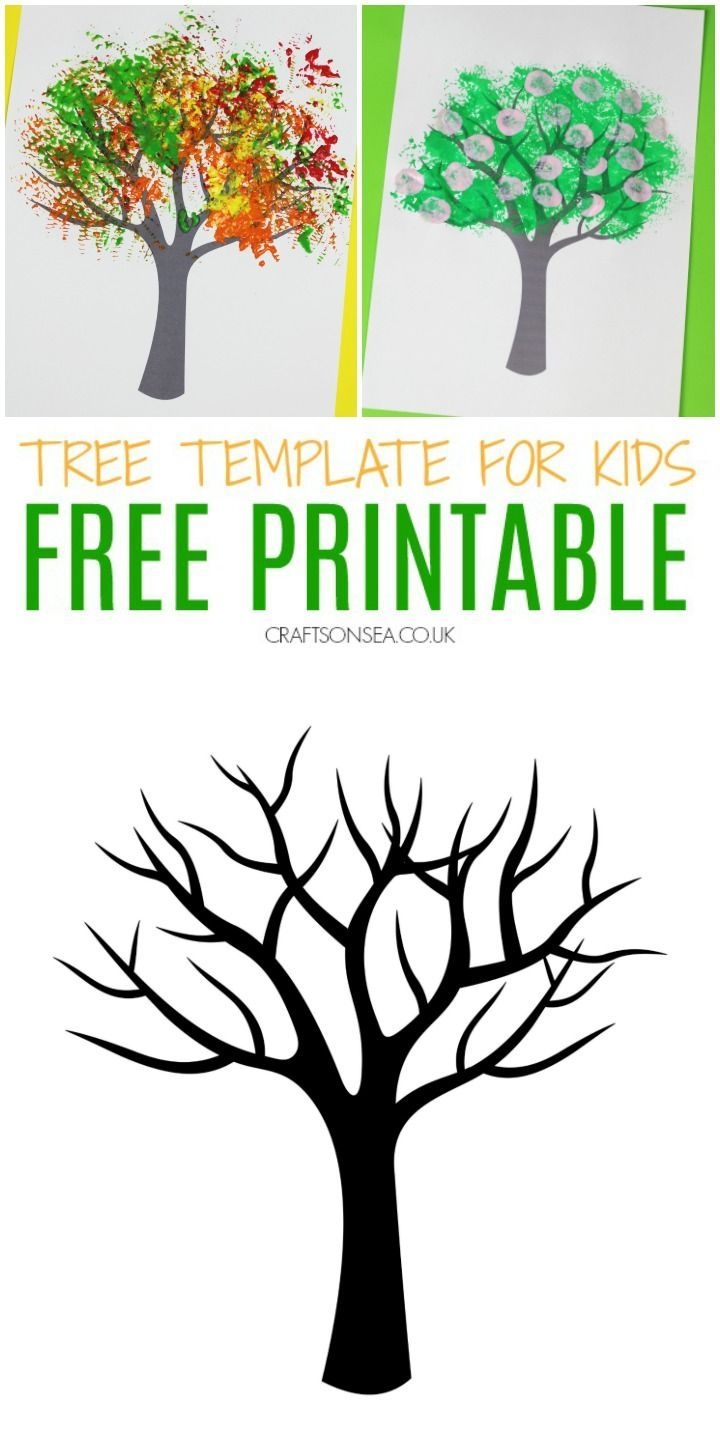 tree template printable pdf free download