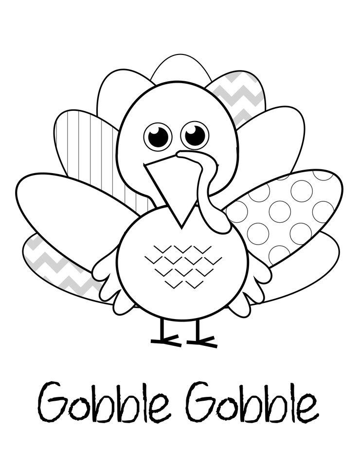 Free Turkey Coloring Pages Gobble Gobble Free Printable Coloring Pages