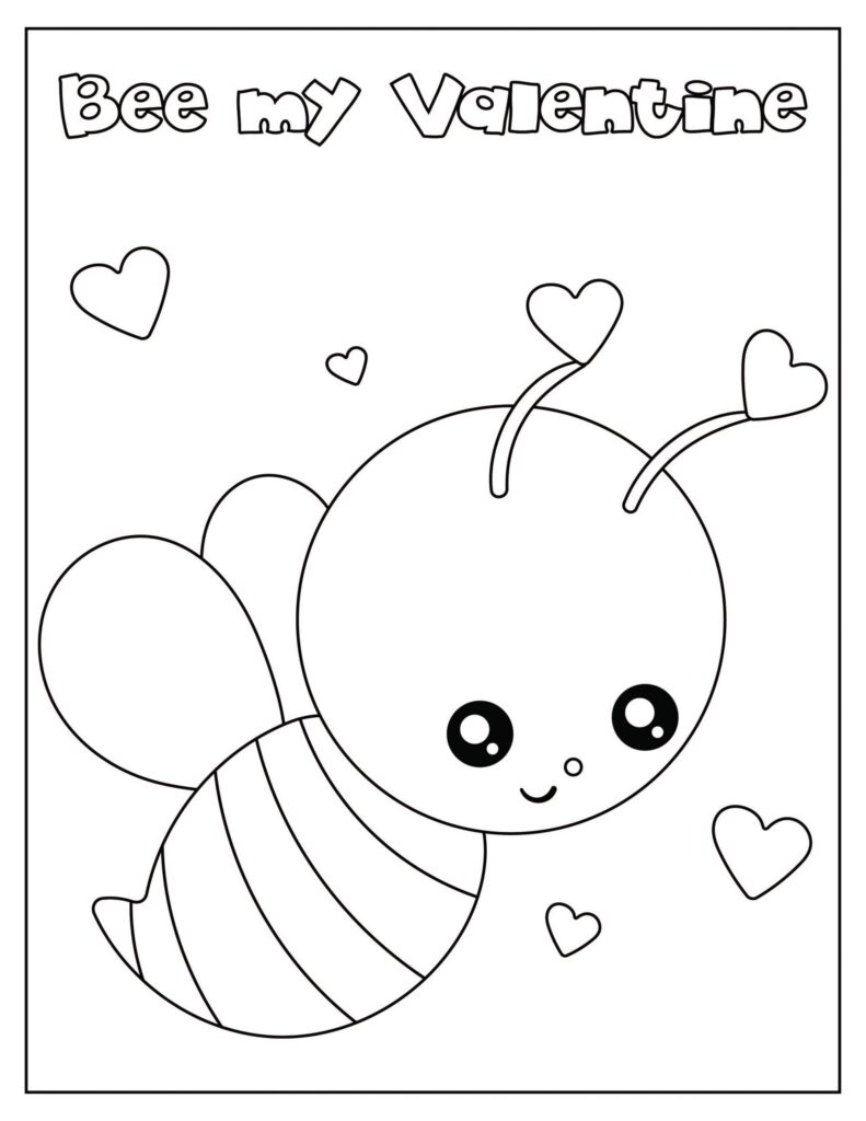 FREE Valentine 39 s Day Coloring Pages PDF For Instant Download Leap Of