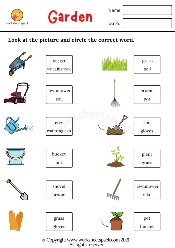 Free Worksheets For Kids Preschool Kindergarten Early Elementary 