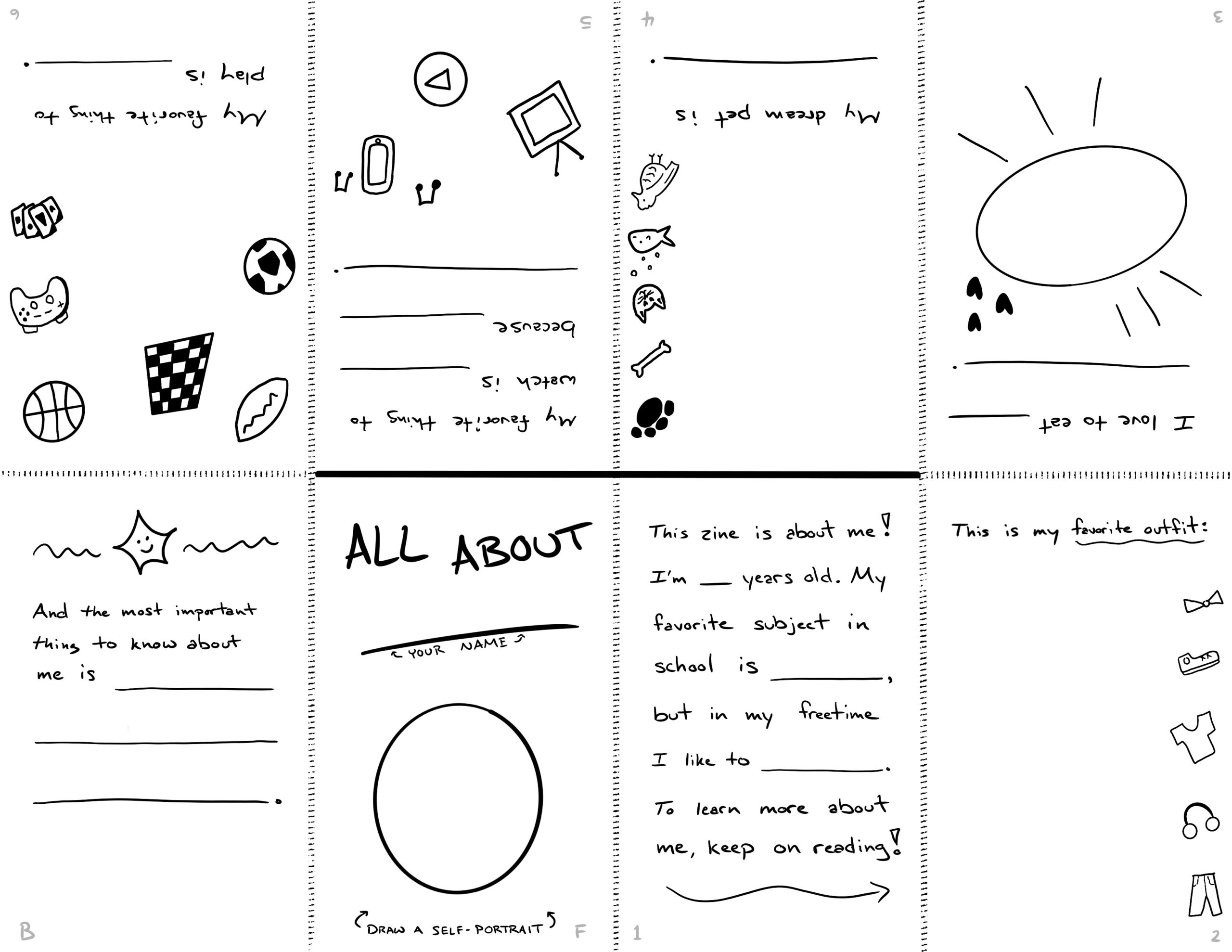 Free Zine Template Themizarkshow