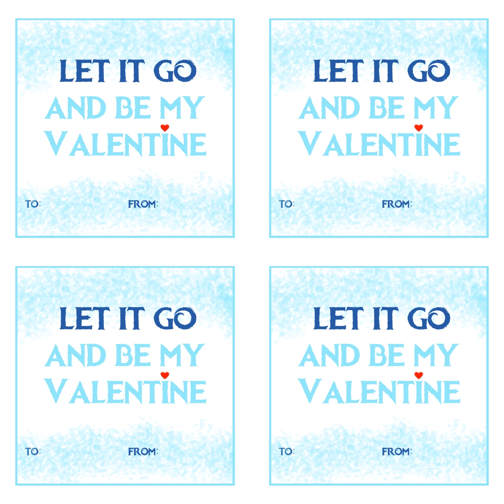 free printable frozen valentine's day cards