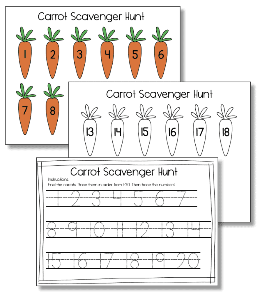veggies for preschoolers