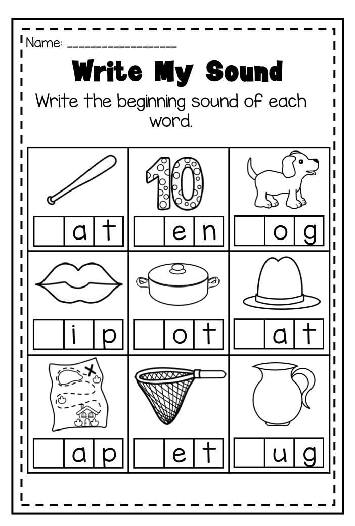free worksheets for 1st graders