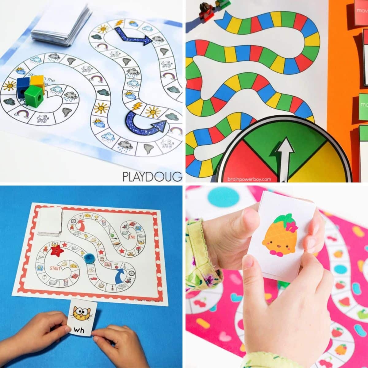 printable board games for kids