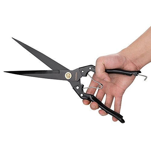 Galadim Hand Shears For Gardening Or Sheep Shearing Black Manganese 