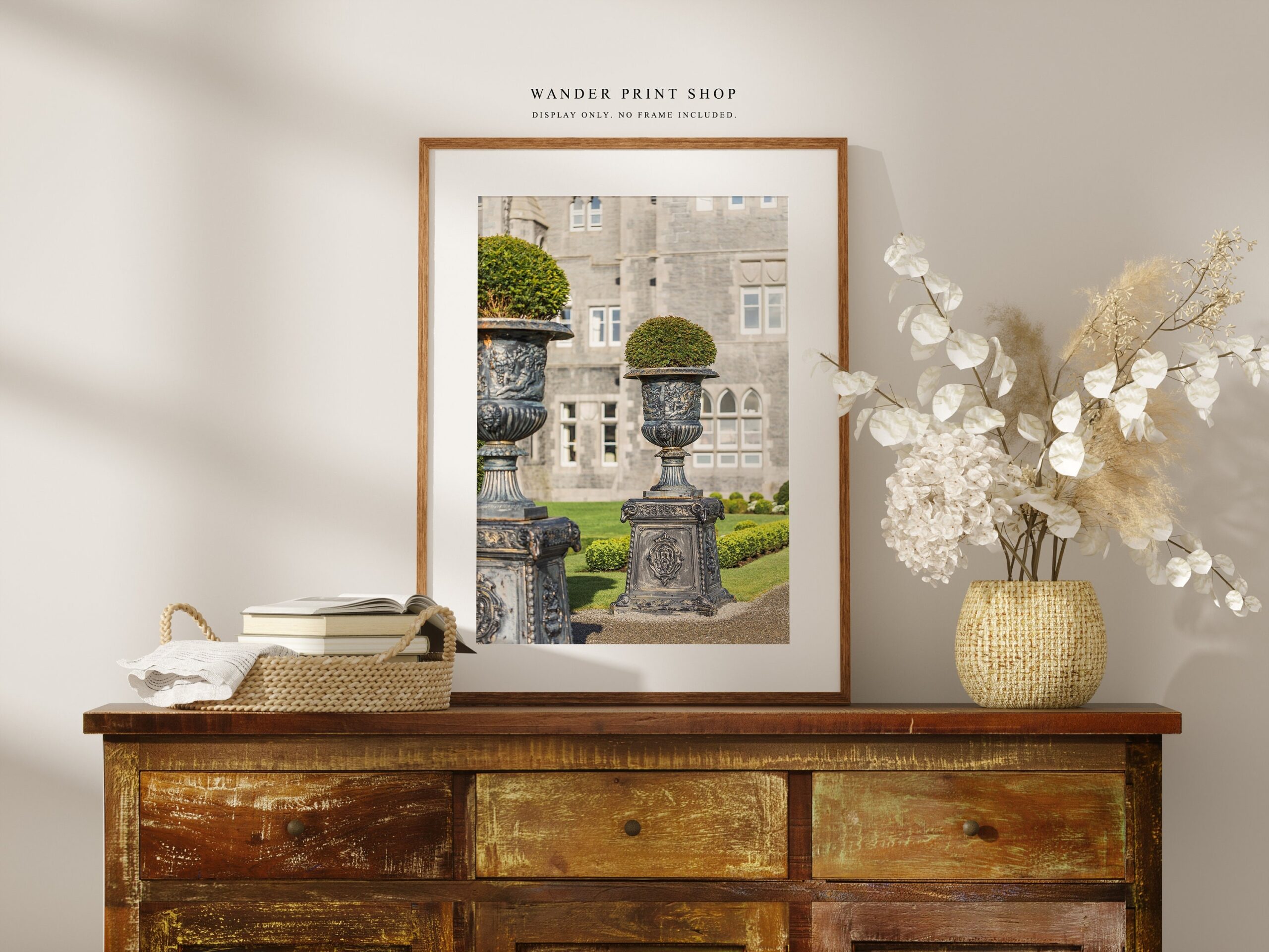 garden wall print