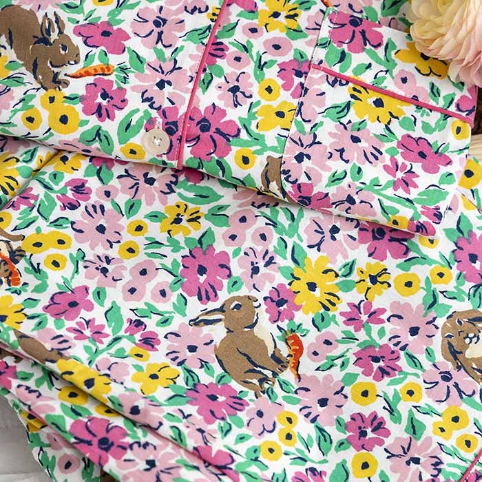 Garden Bunny Pajamas All Gifts Olive Cocoa LLC
