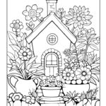 Garden Coloring Pages Free Printable Garden Coloring Pages Coloring
