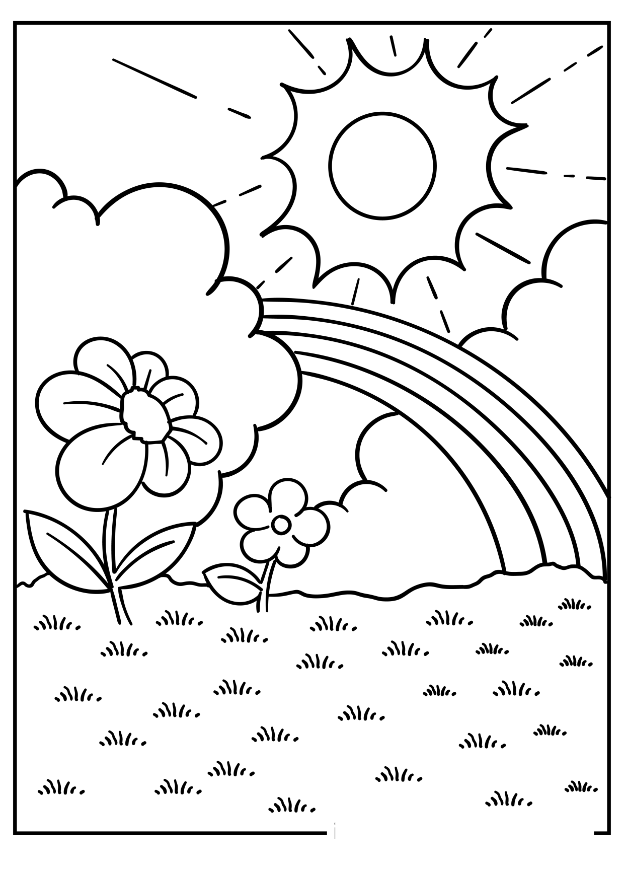 Garden Coloring Pages Free Printable Sheets For Kids