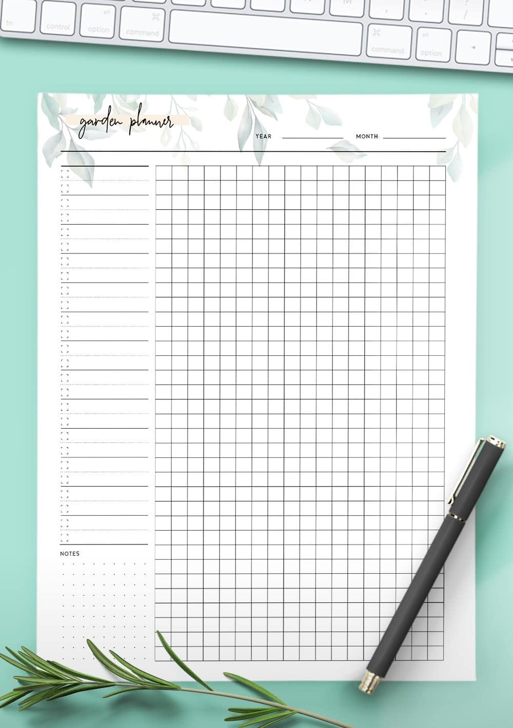 Garden Layout Planner Free Printable Feetlt
