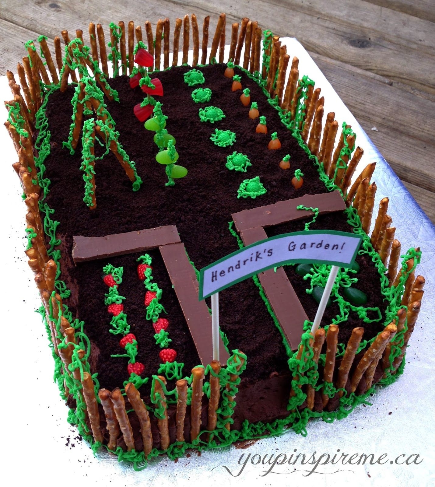 Garden Theme Cake For An 80th Birthday Garden Theme C Vrogue co