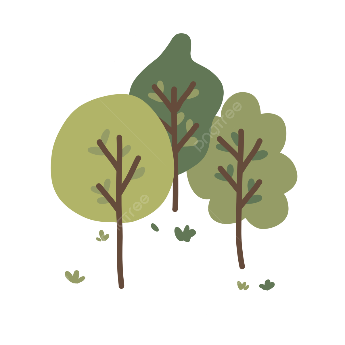 Garden Tree Hd Transparent Simple Tree Garden Tree Simple Garden 