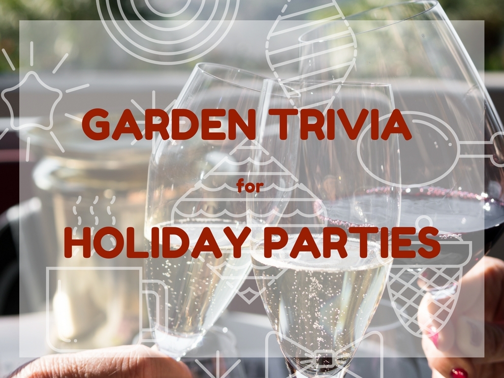 garden trivia printable