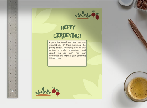 Gardening Journal Sycamore Ridge Farm