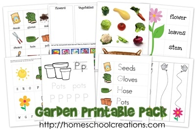 Gardening Worksheets For Preschoolers Fasci Garden