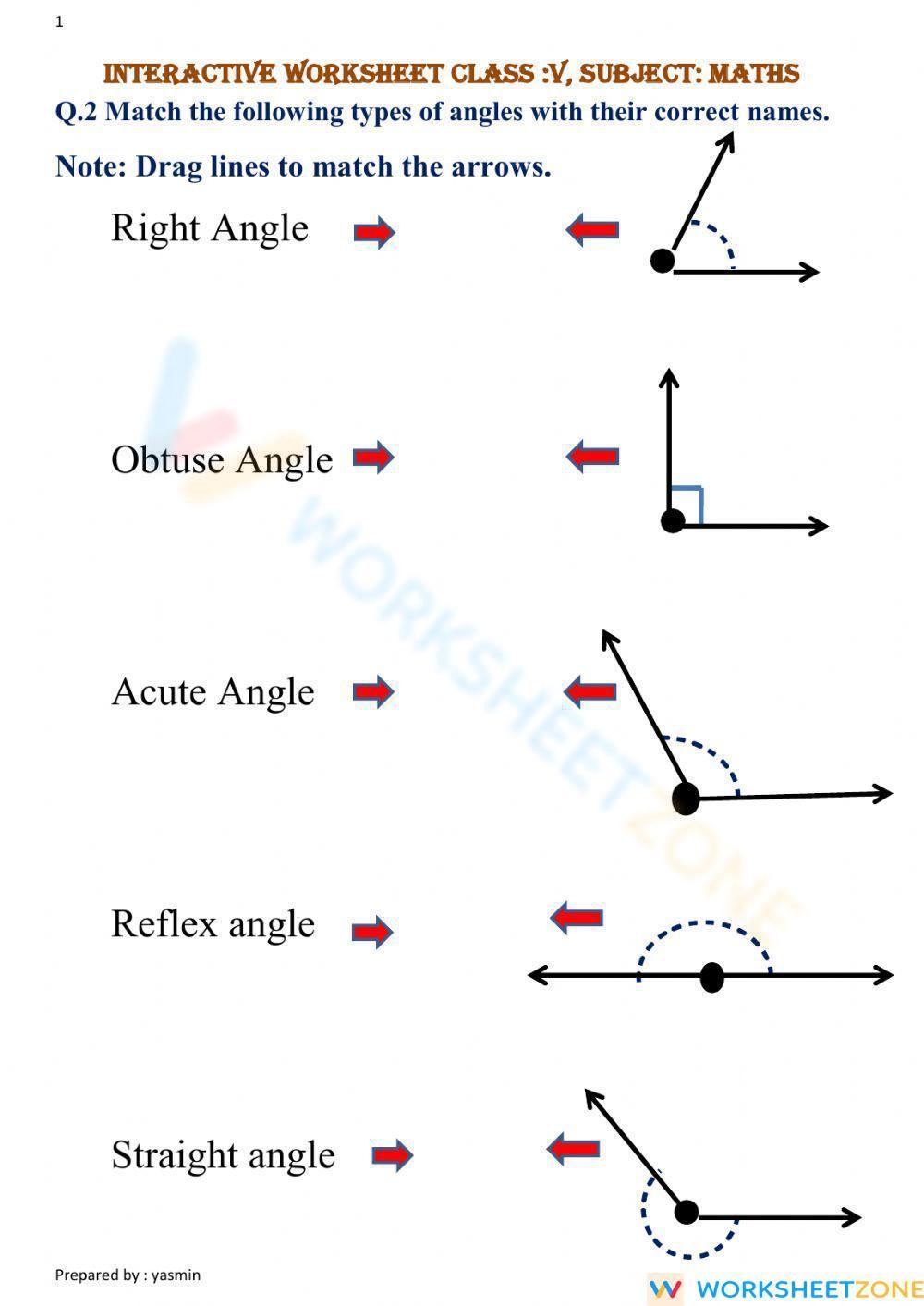 Geometry Worksheets Angles Worksheets Worksheets Library