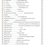 Gerund Or Infinitive English ESL Worksheets Pdf Doc Worksheets Library