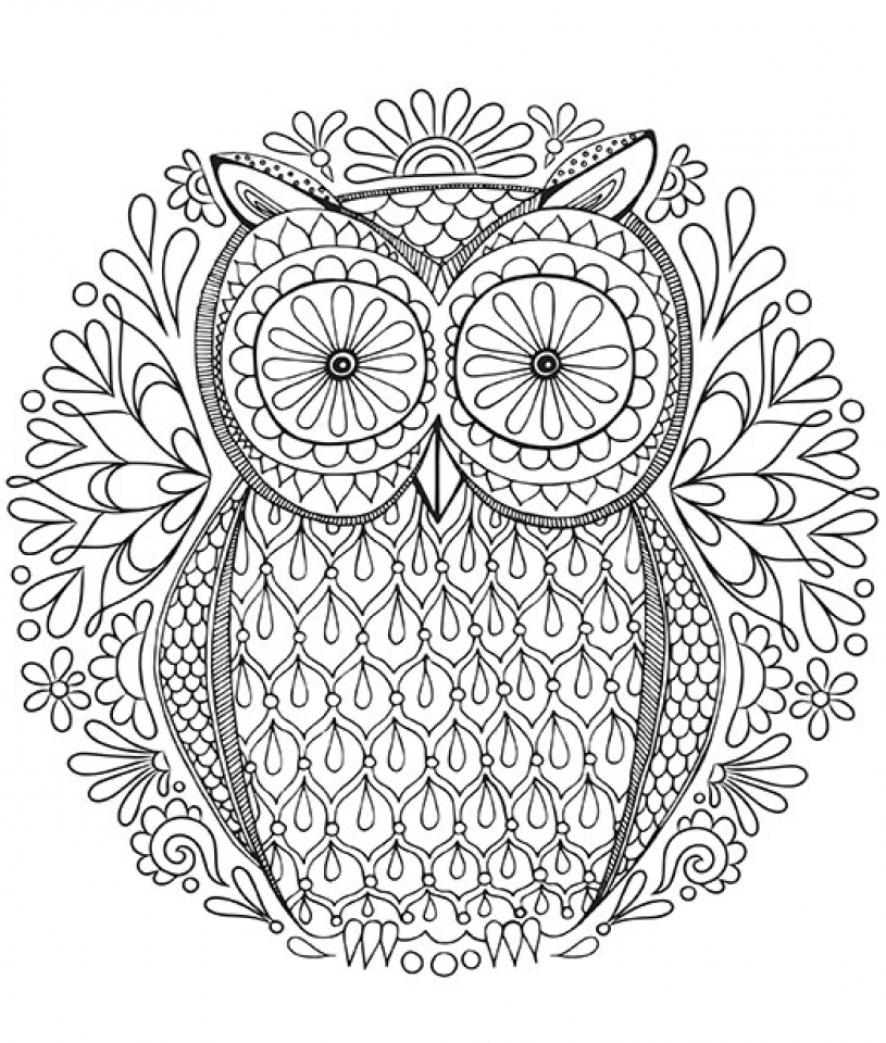 free printable coloring pages for adults