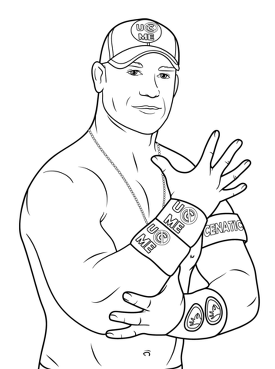 printable picture of john cena