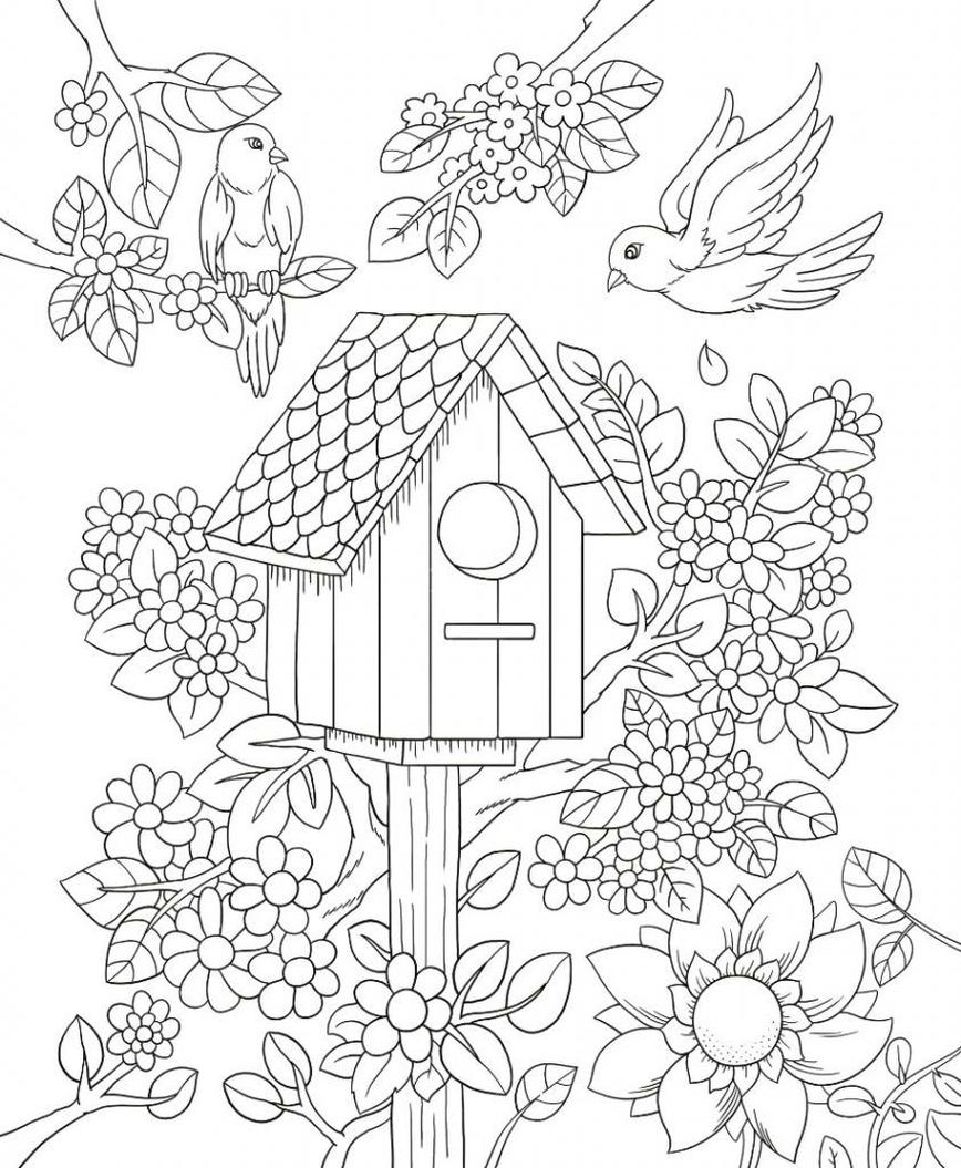garden free printable coloring pages
