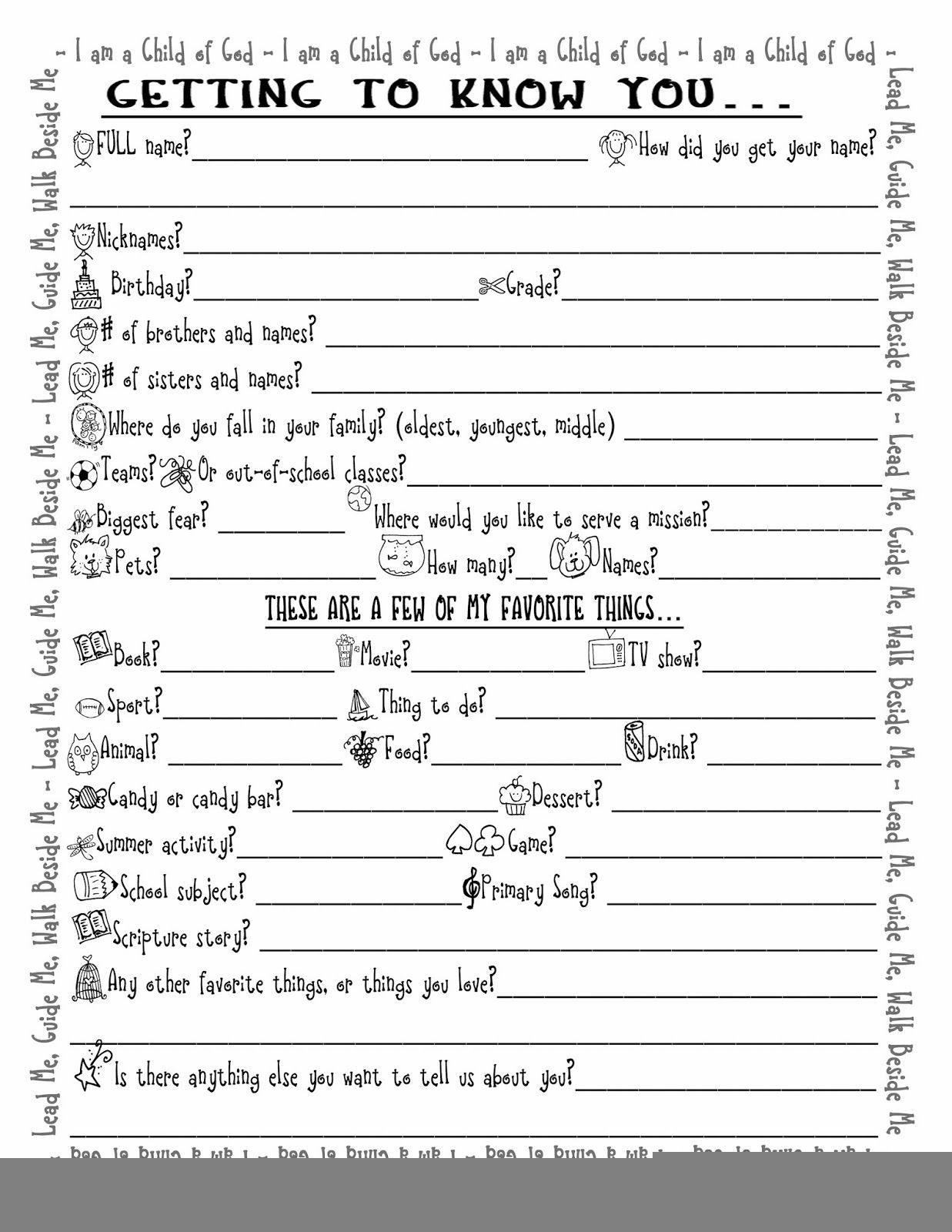 Get To Know Me Worksheet Adults All About Me Worksheets