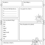 Getting To Know Your Student Printable Pre K 6th Grade