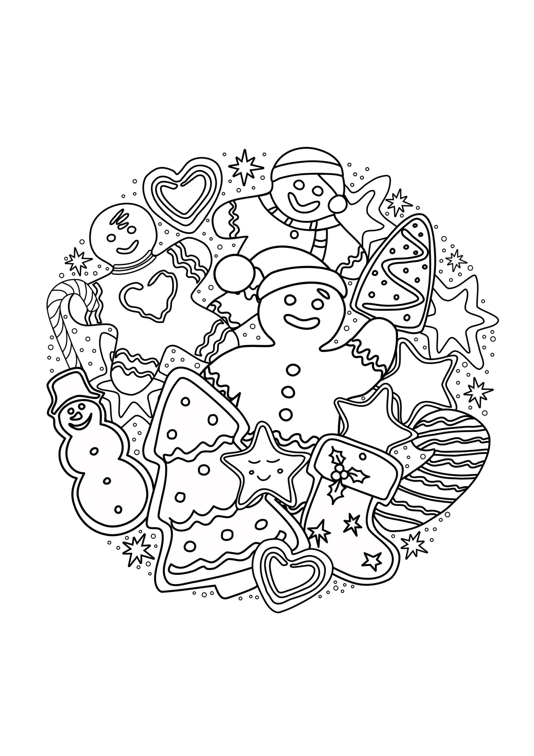Christmas Color Pages
