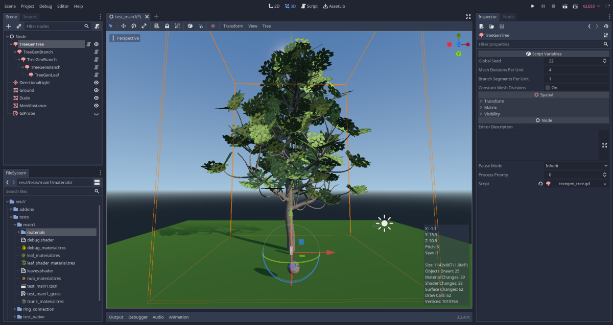 GitHub Zylann godot tree generator plugin Tool For Generating Trees