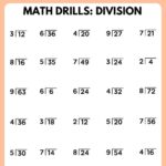 Grade 3 4 Math Worksheets Multiplication Division Exercises