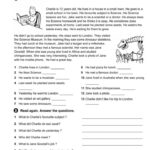 Grade 6 Reading Comprehension Printable Worksheets Reading Worksheet