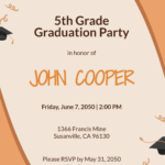 Graduation Ceremony Invitation Letter Format For Pport Infoupdate