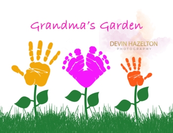 Grandma 39 s Garden Hand Print Craft By Rahandrue TpT