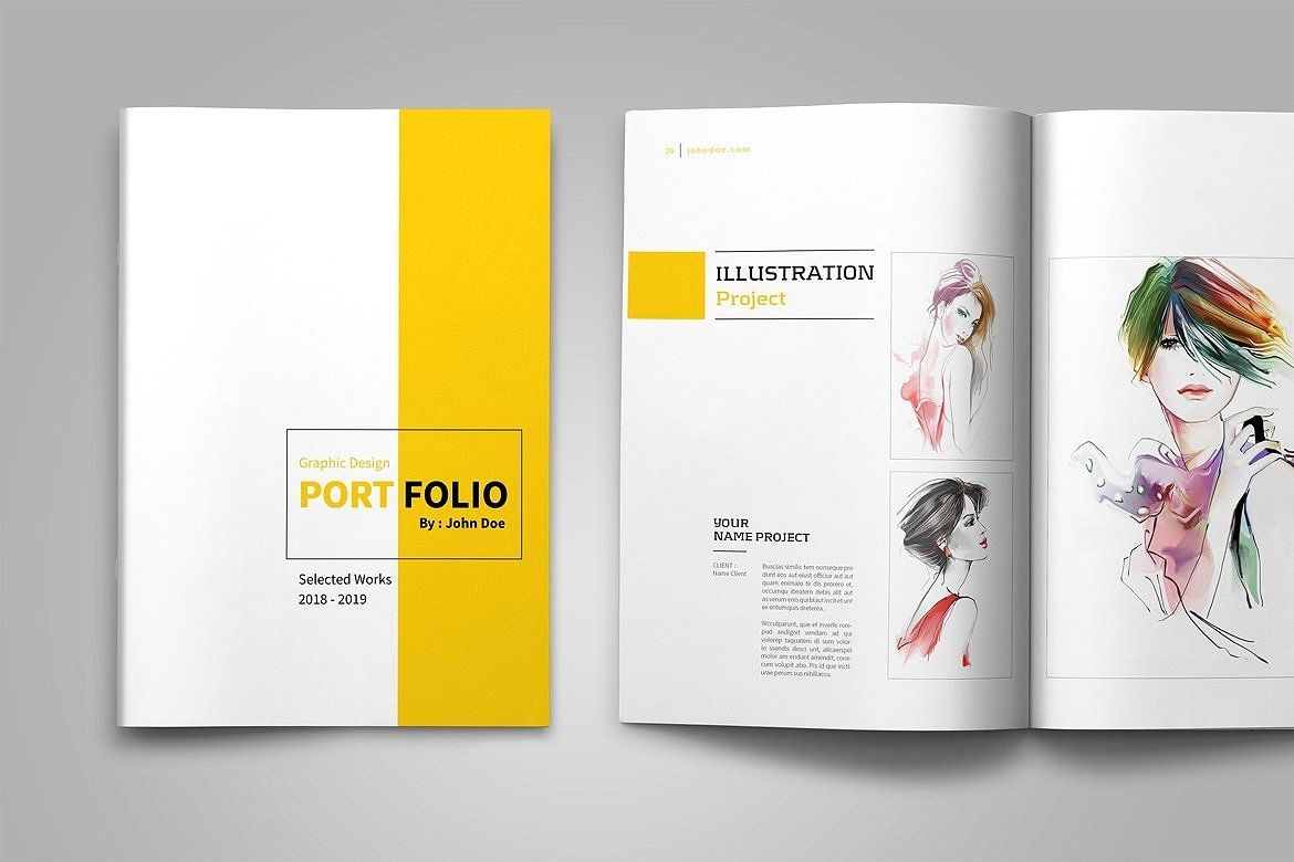 Graphic Designer Print Portfolio