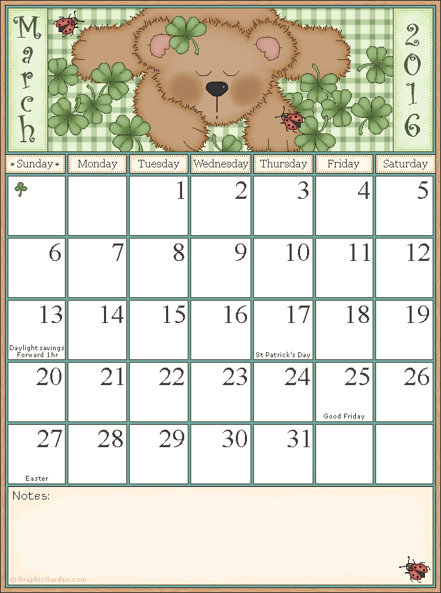 Graphic Garden Calendar Ally Moselle