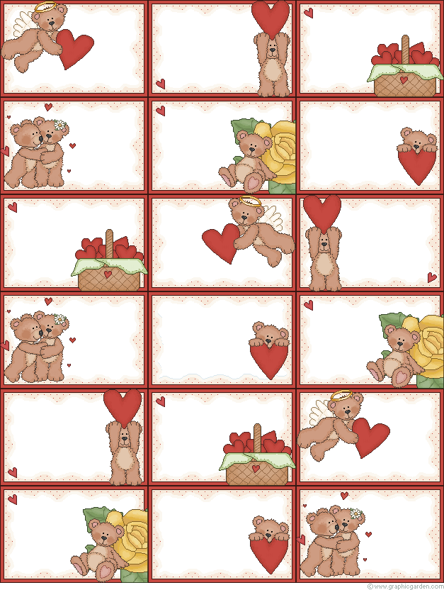 graphic garden free printables