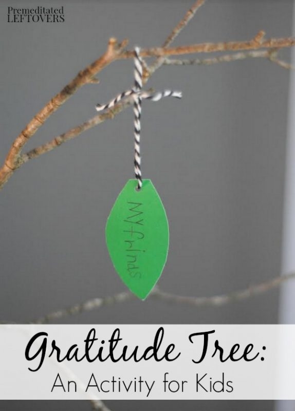 gratitude tree activity for kids printable